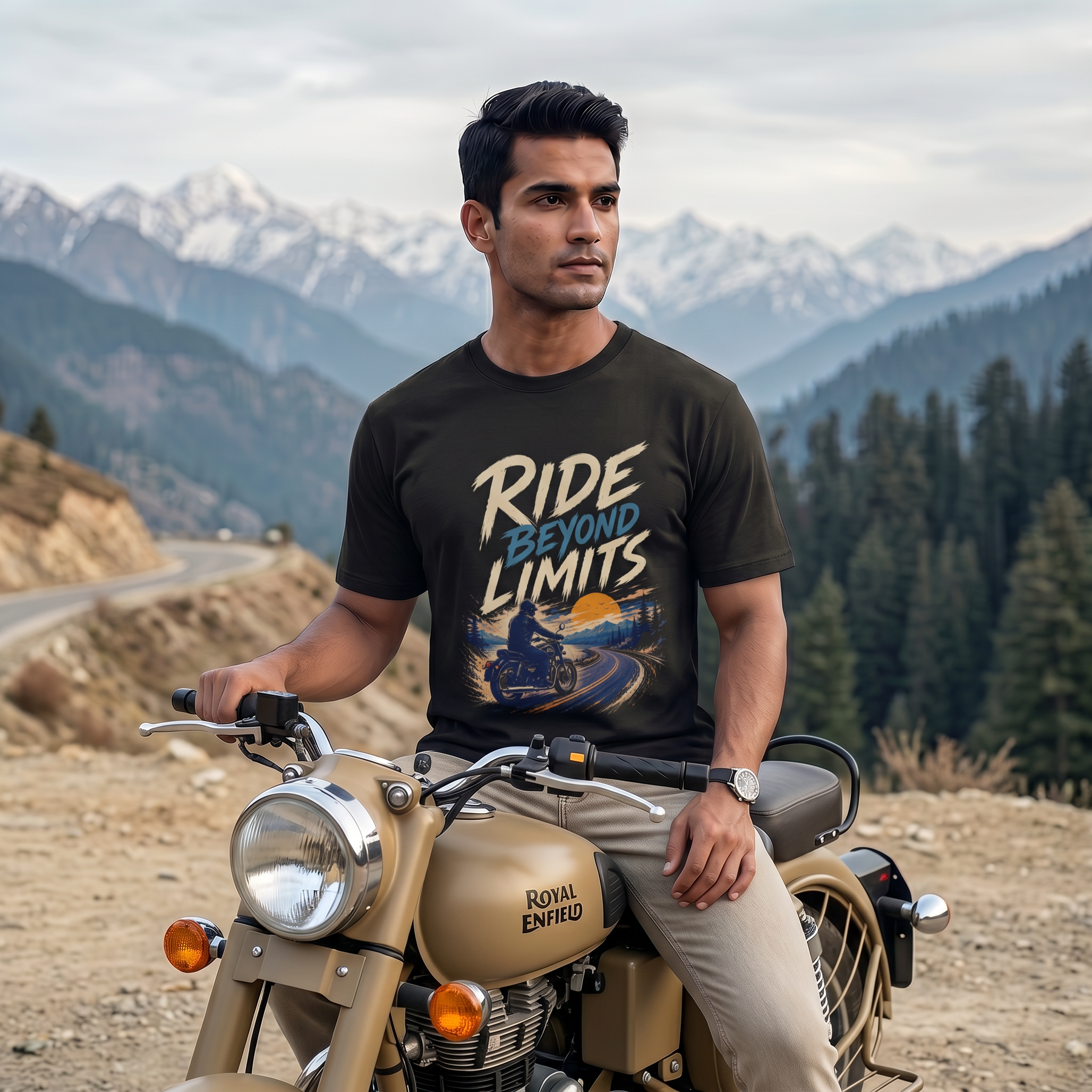 Ride Beyond Limits | Unisex Oversized Standard T-Shirt