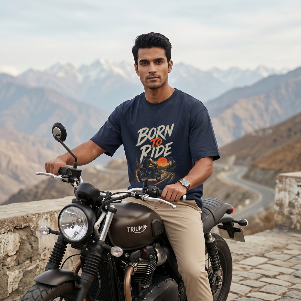 Born To Ride | Unisex Oversized Standard T-Shirt