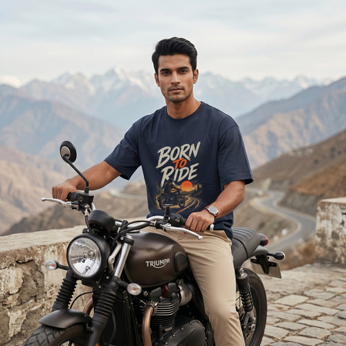 Born To Ride | Unisex Oversized Standard T-Shirt