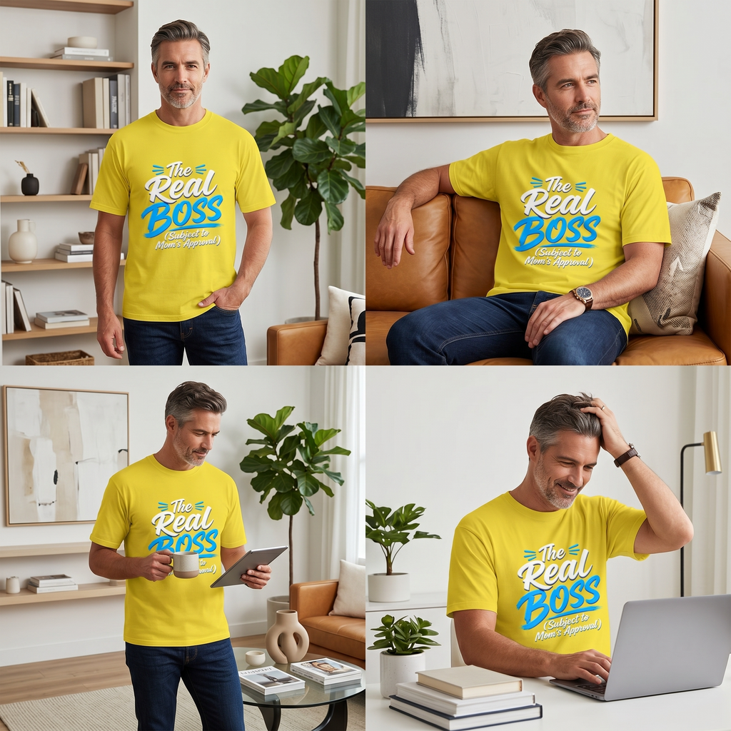 The Real Boss | Unisex Classic Crew T-Shirt