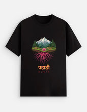 Pahadi Roots - Unisex Stretch T-shirt - Stay BesharamFront_1_c_2.jpg