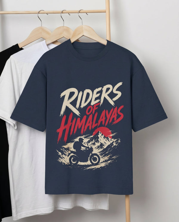 Riders of Himalaya | Unisex Oversized Standard T-Shirt - Stay BesharamRiders of Himalaya | Unisex Oversized Standard T-Shirt