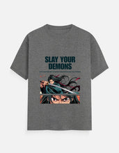 Slay Your Demons - Unisex Classic Crew T-Shirt - Stay BesharamFront_1_c_5.jpg