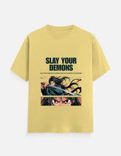Slay Your Demons - Unisex Classic Crew T-Shirt - Stay BesharamFront_1_c_7.jpg