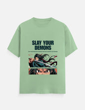 Slay Your Demons - Unisex Classic Crew T-Shirt - Stay BesharamFront_1_c_57.jpg